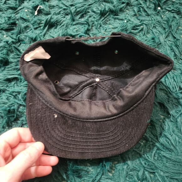 Vintage Camel Cigarettes Corduroy Hat 90s Snapback Tobacco Cap - Picture 5 of 6